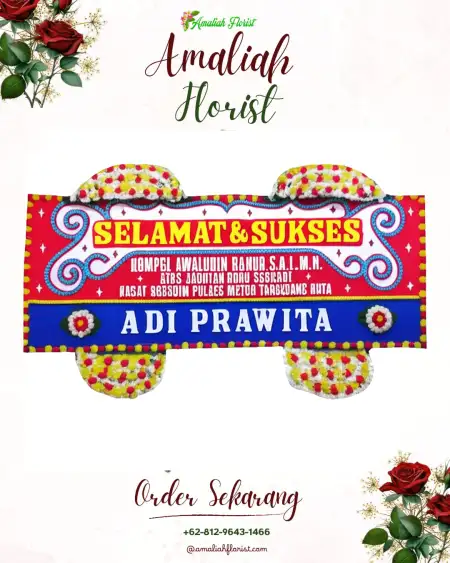 Papan Bunga Ucapan Selamat Tampa